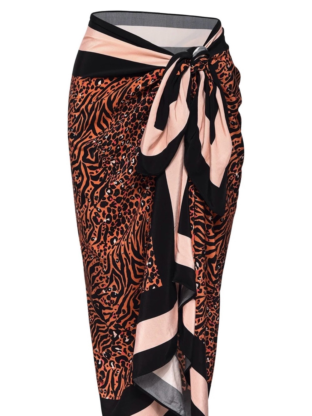 Vetchy NWT Leopard Print Swim Sarong
